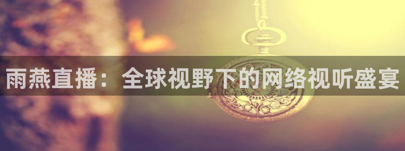 雨燕直播：全球视野下的网络视听盛宴