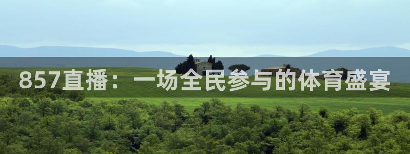 857直播：一场全民参与的体育盛宴